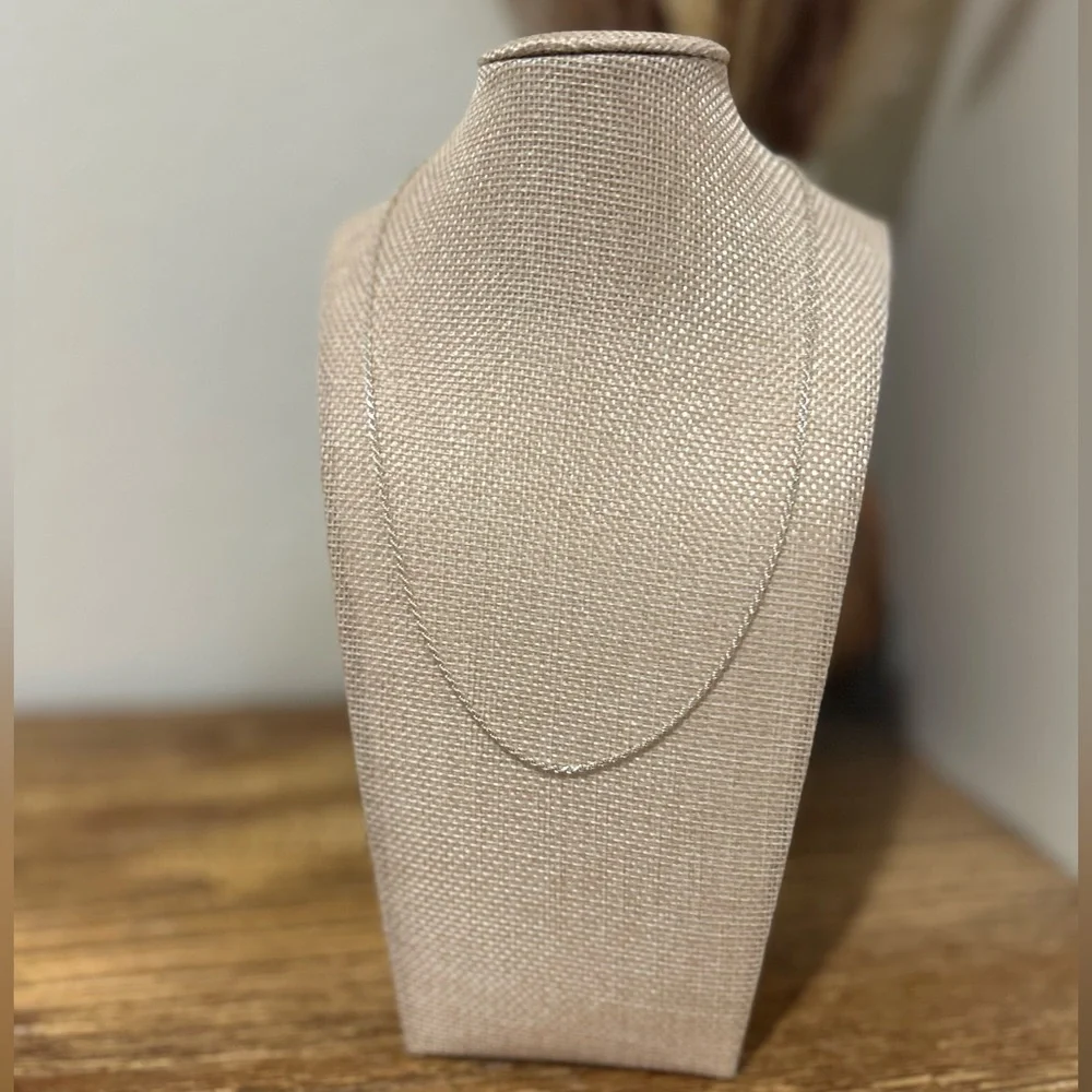 925 Sterling Silver Rope Chain Necklace